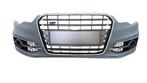 AUDI S6 VOORBUMPER MODEL 4G + S6 GRILLE PLATINUM GREY, Ophalen of Verzenden