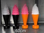 Ijs Beeld Plastic Soft Ijs Etalage 60 cm hoog standbeeld, Ophalen of Verzenden, Nieuw, Overige typen