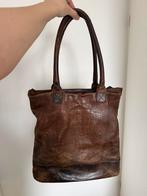 Micmacbags shopper leren tas bruin, Ophalen, Gebruikt, Bruin, Shopper