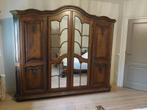 Compleet massief vol eiken slaapkamer, Huis en Inrichting, Ophalen, Gebruikt, Tweepersoons