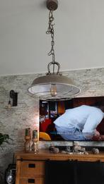 Industriele hanglampen 2 stuks, Huis en Inrichting, Lampen | Hanglampen, Ophalen, Zo goed als nieuw, Minder dan 50 cm