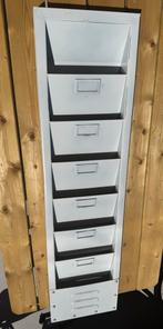 Wandrek boeken/post/tijdschriften, lockerstijl, wit, Huis en Inrichting, Woonaccessoires | Wandplanken en Boekenplanken, Ophalen