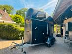 Hotra 1.5 paards trailer met zadelkamer, Ophalen, Gebruikt