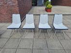 4 eetkamerstoelen van Xooon, Huis en Inrichting, Stoelen, Ophalen, Gebruikt, Vier, Stof