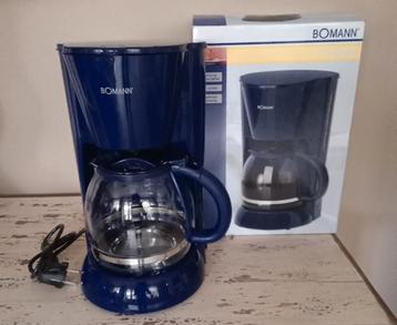 Koffiezetapparaat Bomann blauw filterkoffie 12-14 kopjes  beschikbaar voor biedingen