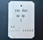 Kunststof seinhuisbordje uit Post T te Beilen, Ophalen of Verzenden, Gebruikt, Trein