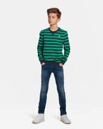 170/176 sweater groen blauw streep WE Fashion trui, Jongen, Trui of Vest, Gebruikt, Ophalen of Verzenden