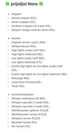 Thuis kapster thuis en aan huis, Ophalen of Verzenden, Nieuw, Overige typen