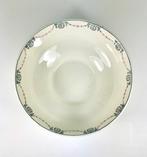 Longwy Moselle terre de fer grote saladière begin 1900, Ophalen of Verzenden