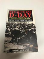 Eye witness D-day, Boeken, Ophalen of Verzenden, Tweede Wereldoorlog, Gelezen, Algemeen