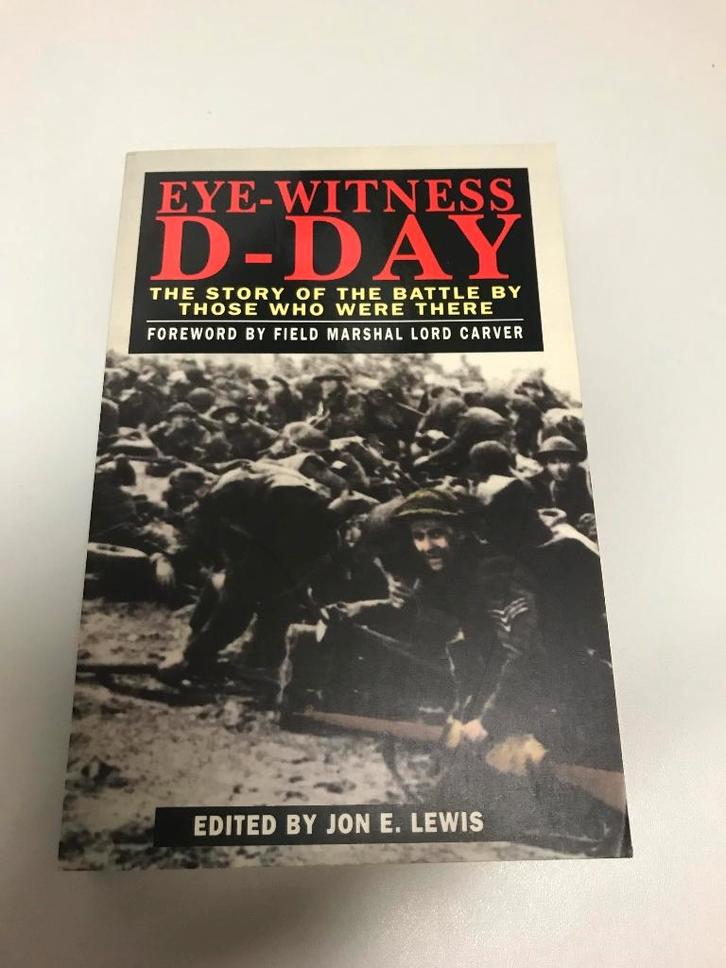Eye witness D-day, Boeken, Oorlog en Militair, Gelezen, Algemeen, Tweede Wereldoorlog, Ophalen of Verzenden