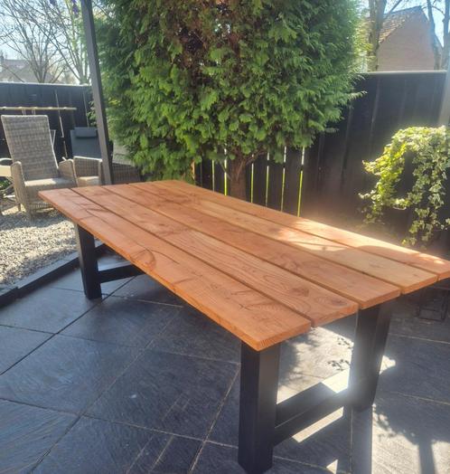 tuintafel NIEUW robuust douglashout, Tuin en Terras, Tuinmeubel-accessoires, Nieuw, Ophalen