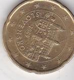 20 cent 2009 slovensko, Postzegels en Munten, Munten | Europa | Euromunten, Verzenden, Slowakije, 20 cent