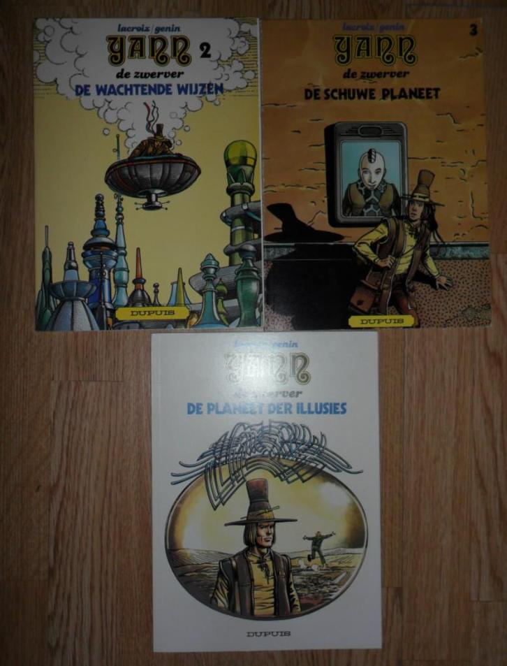 SF/ Yann de Zwerver 1-3 COMPLEET / Lacroix / Dupuis uitgave, Boeken, Stripboeken, Zo goed als nieuw, Complete serie of reeks, Ophalen of Verzenden