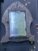 Antieke Spiegel met plaatzilver, Antiek en Kunst, Antiek | Spiegels, Ophalen of Verzenden, Rechthoekig, Minder dan 50 cm