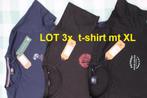 Lot: 3x Heren  t-shirt Petrol Industries XL nieuw met kaart, Petrol Industries, Verzenden, Zwart, Maat 56/58 (XL)