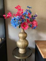 Boeket in vaas Goud Set Luxe Compleet, Huis en Inrichting, Woonaccessoires | Vazen, Overige kleuren, 50 tot 75 cm, Aardewerk of Porselein