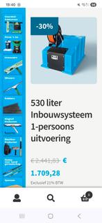 Osmowork 530 liter osmose apparaat, Ophalen, Zo goed als nieuw