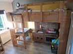 Steigerhouten hoogslaper, Ophalen, Zo goed als nieuw, Hoogslaper