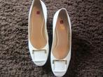 Witte pumps Hôgl 38.5 /sleehak kurk schoen maat 39, Pumps, Wit, Nieuw, Ophalen of Verzenden