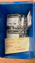 (39stuks)Multicomp connectoren(nieuw) Type:MP-24-08L-5-TGG, Ophalen of Verzenden, Nieuw