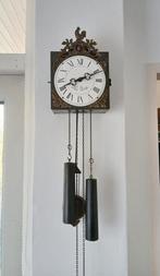 Haantjesklok - wandklok met slinger en gewichten, Antiek en Kunst, Antiek | Klokken, Ophalen