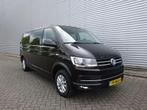 Volkswagen Transporter 2.0 TDI L2H1 DC Highline 2X Schuifdeu, Origineel Nederlands, Te koop, 5 stoelen, Gebruikt