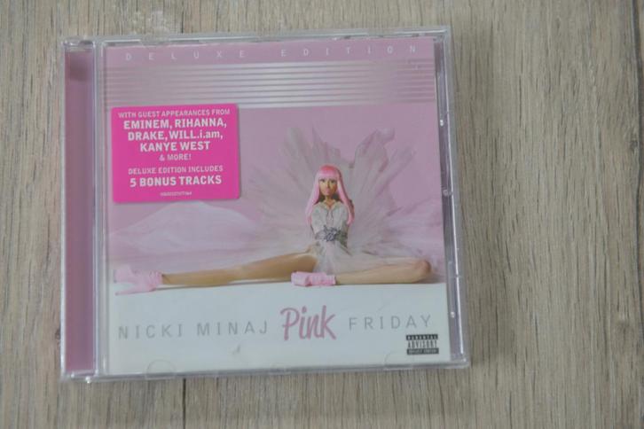 NICKI MINAJ = PINK FRIDAY DELUXE EDITION + 5 BONUS TRACKS, Cd's en Dvd's, Cd's | Pop, Zo goed als nieuw, 2000 tot heden, Verzenden