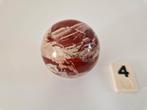 Edelsteen bol 4 rode jaspis 417gram  6cm Madagascar, Ophalen of Verzenden, Nieuw