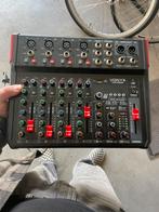 Vonyx VM-KG08 8 kanaals mixer Z.G.A.N, Ophalen of Verzenden, Zo goed als nieuw