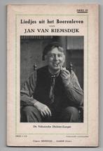 Liedjes uit het Boerenleven II ~ Jan van Riemsdijk ~ ca.1935, Boeken, Streekboeken en Streekromans, Verzenden, Gelezen, Gelderland