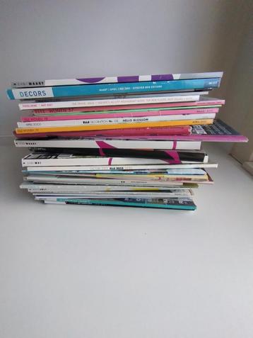 30 magazines: 27 x interieur (Vogue, Elle etc.) + 3 x eten  beschikbaar voor biedingen