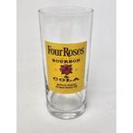 # Four Roses bourbon en cola glas, Verzamelen, Ophalen of Verzenden, Zo goed als nieuw, Borrel- of Shotglas