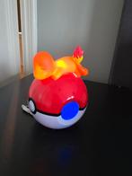 Teknofun pokemon. Pokebal en charmender wekkerradio, Ophalen of Verzenden, Zo goed als nieuw, Wanddecoratie