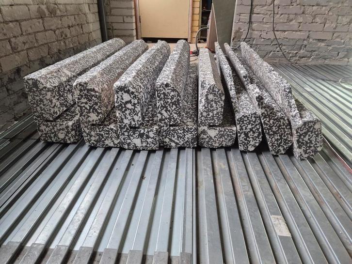 VBI Renovatievloer Elementen, Doe-het-zelf en Verbouw, Isolatie en Afdichting, Gebruikt, Vloerisolatie, Piepschuim (Tempex), 4 tot 8 cm