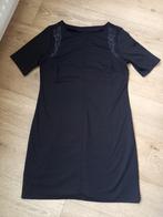 * Little black dress met studs, mt 42 *, Gedragen, Charles Vogele, Maat 42/44 (L), Zwart