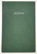 Ad fontes - C. van de Kieft, Ophalen of Verzenden, Gelezen, C. van de Kieft (red.)