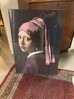 Meisje met de parel - Print op hout, Antiek en Kunst, Kunst | Schilderijen | Klassiek, Ophalen