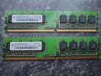 512mb 2 bankjes, Computers en Software, RAM geheugen, Ophalen of Verzenden, Gebruikt, DDR, Desktop