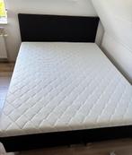 Nette boxspring met matras en topper 160x210, Huis en Inrichting, Ophalen, Zo goed als nieuw, Tweepersoons, 160 cm