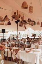 Rotan lampen kappen te huur/te koop, Hobby en Vrije tijd, Feestartikelen, Ophalen, Zo goed als nieuw, Versiering, Geboorte of Huwelijk