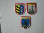 3 stoffen emblemen Vlieland & Ameland, Verzenden, Nieuw, Stad of Land