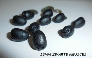 x5 Nieuw Neuzen Neus Neusjes 13mm beschikbaar voor biedingen