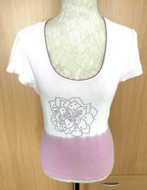 Monsoon top maat 40, Kleding | Dames, Tops, Zo goed als nieuw, Maat 38/40 (M), Roze, Korte mouw, Verzenden