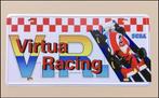 VIRTUA RACING Retro Arcade Metalen Wandbord SEGA, Verzenden, Nieuw