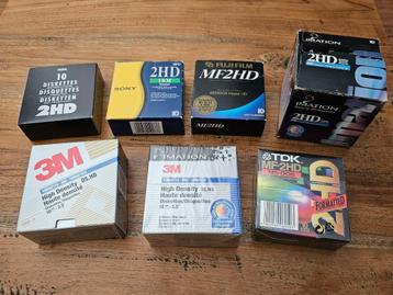 klein partijtje nieuwe floppy's beschikbaar voor biedingen