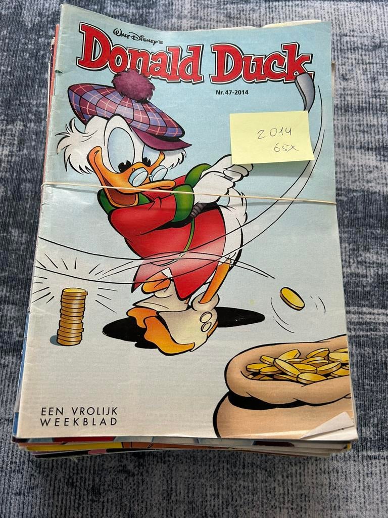 Donald duck weekbladen 2014 65x, Boeken, Strips | Comics, Meerdere comics, Ophalen of Verzenden, Gelezen, Europa