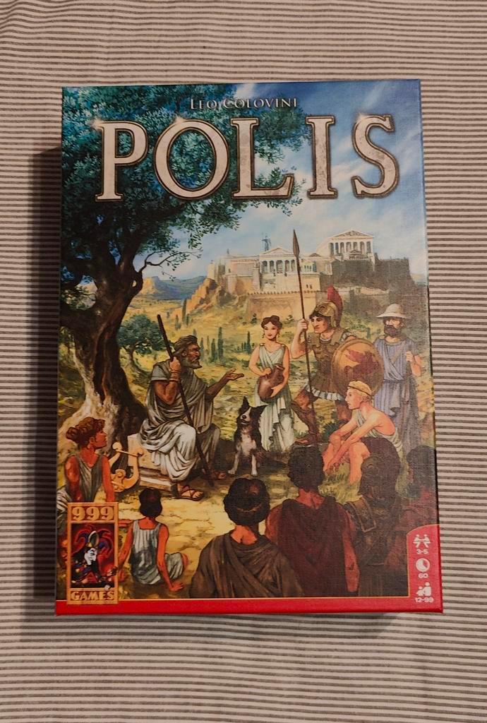 Polis - 999 Games - Strategisch Bordspel, Hobby en Vrije tijd, Gezelschapsspellen | Bordspellen, Zo goed als nieuw, Drie of vier spelers