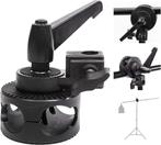 Enkele Grip Draaibare Kop Beugelklem voor Fotostudio Boomarm, Ophalen of Verzenden, Zo goed als nieuw, Statief of Scherm