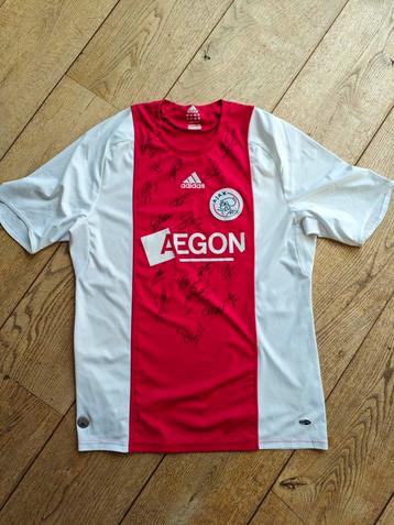 Ajax shirt gesigneerd beschikbaar voor biedingen